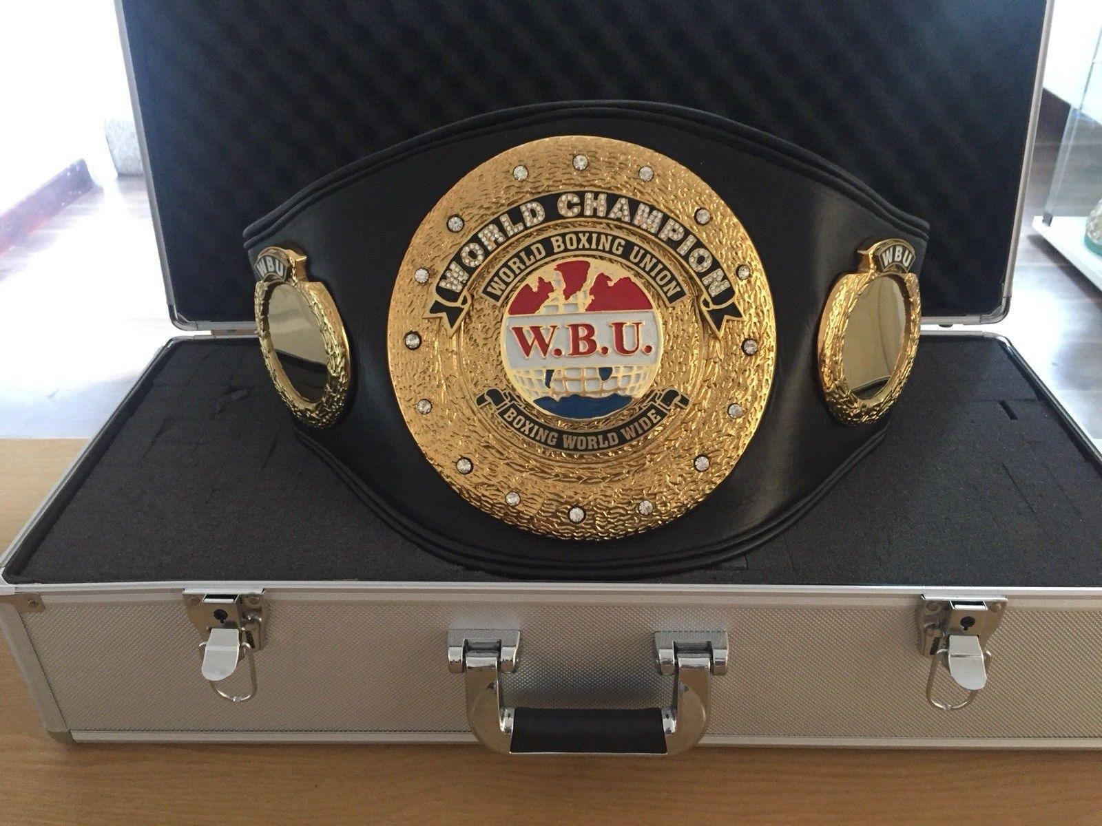 WBUtop9 WBU World Boxing Union Title Belt