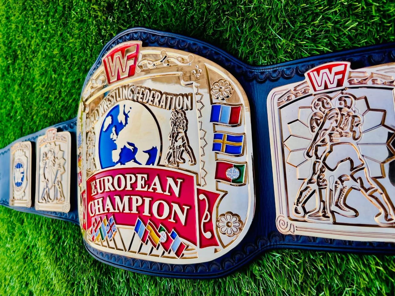 WhatsApp-Image-2025-11-05-at-11.34.42-AM-1 WWF European Championship Wrestling belt block logo adult size 24k gold - Image 2