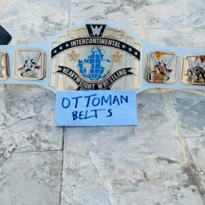 WWF INTERCONTINENTAL 24K GOLD Championship Belt