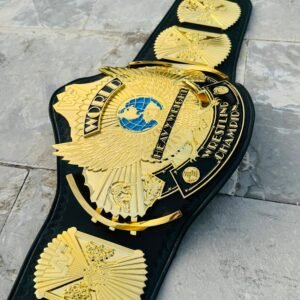 Wwf Premium CNC 3D Winged Eagle Championship Wrestling Belt Adults Size 4MM 24K Gold Real Hand Tooling Leather