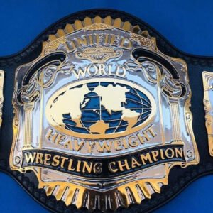 Unified World Heavyweight Wrestling Championship Belt | 4MM WCCW CWA CWF AWA Title Straps