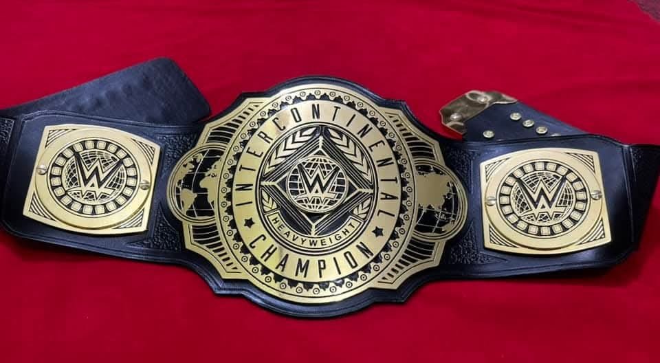 aa_5 WWE NEW INTERCONTINENTAL CHAMPIONSHIP WRESTLING REPLICA TITLE BELT 4MM ZINC ADULT - Image 5