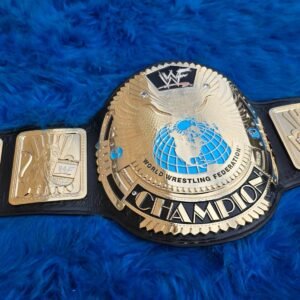 Premium CNC 3D WWF Big Eagle Championship Wrestling Belt Adults Size 4MM 24k Gold Real Hand Made Leather