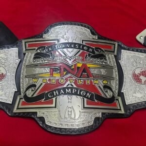 TNA X-Division Championship Replica Belt 4MM ZINC
