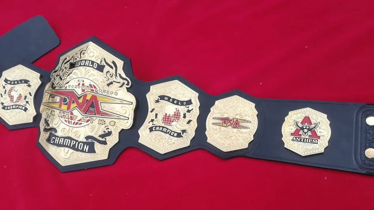 ar_1_2a3bd02f-2383-4417-9e5f-ad6e1ab4d7d8 TNA International World Championship Replica | 4mm Zinc - 24k Gold– Black Leather Straps - Image 2