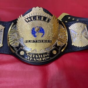WWF WINGED EAGLE DUAL PLATED 4MM Znic Championship Title Belt