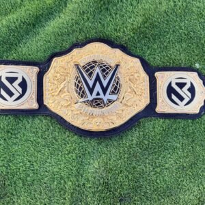 PREMIUM SETH WORLD WWE HEAVYWEIGHT CHAMPIONSHIP REPLICA TITLE 24K GOLD HAND TOOLING LEATHER
