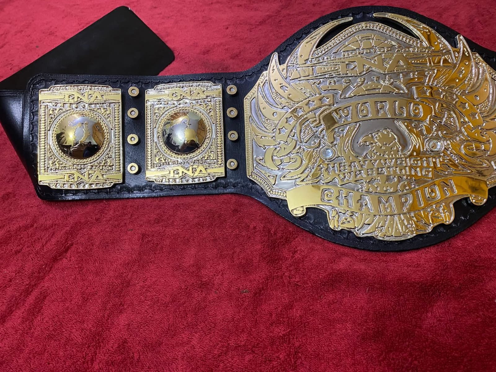 bf_3_87ec7aad-2b2f-4a6e-a60a-26212dc30150 TNA World Heavyweight Wrestling Champion Belt 4MM ZINC Plates Adult Size - Image 3