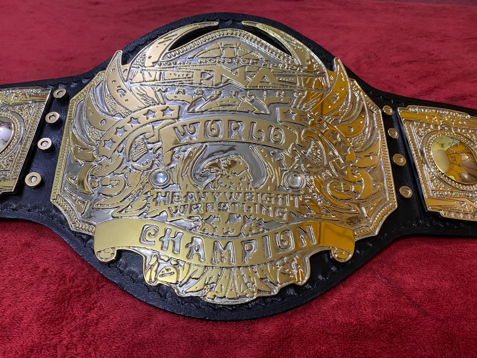bf_5_4e43defd-cb59-4af7-87cc-944aeb8d386c TNA World Heavyweight Wrestling Champion Belt 4MM ZINC Plates Adult Size - Image 5