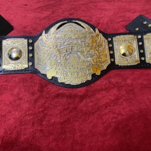 TNA World Heavyweight Wrestling Champion Belt 4MM ZINC Plates Adult Size