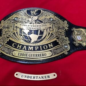 WWF Old Undisputed Heavy weighy Wresling Championship Belt Replica 4MM Zinc Adult