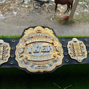 Premium CNC 3D IWGP HEAVYWEIGHT V4 CNC MADE CHAMPIONSHIP BELT (Elite Series)