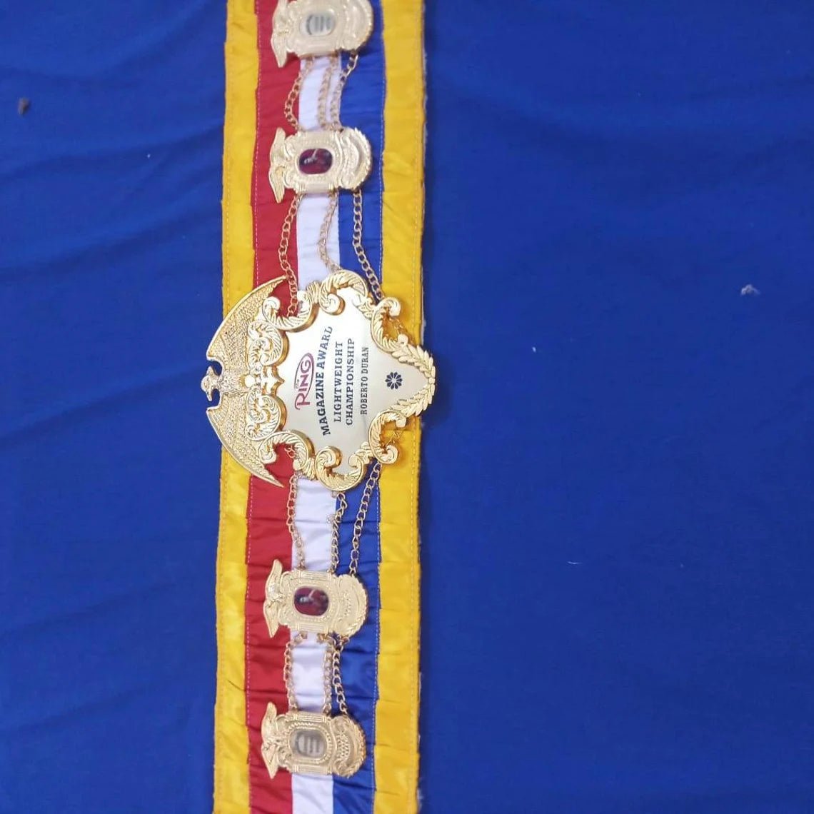 il_1140xN.4227698234_5cxq ROBERTO DURAN LIGHTWEIGHT ring magazine championship title Replica belt