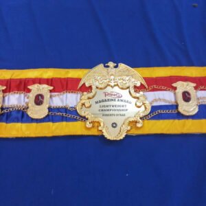 ROBERTO DURAN LIGHTWEIGHT ring magazine championship title Replica belt