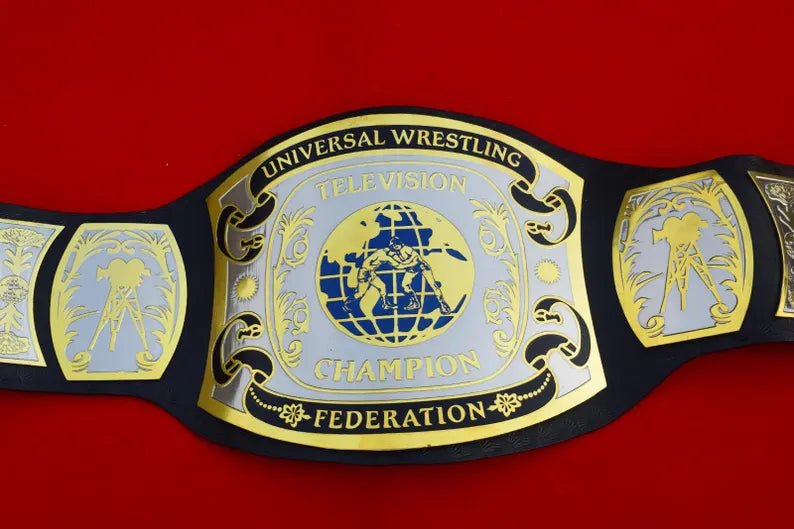 il_794xN.7240515208_skyt UWF Television Wrestling Championship REPLICA TITLE BELT 2mm Brass Adults Size