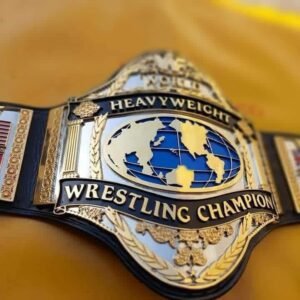 WWF Hulk Hogan 86 World Heavyweight Wrestling Championship Belt | CNC Detailed 4mm Zinc Plates