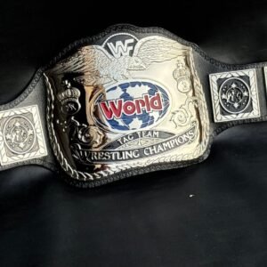 Premium CNC 3D British Bulldog WWF Tag Team Championship Title Belt – 4MM Zinc Nickle Replica