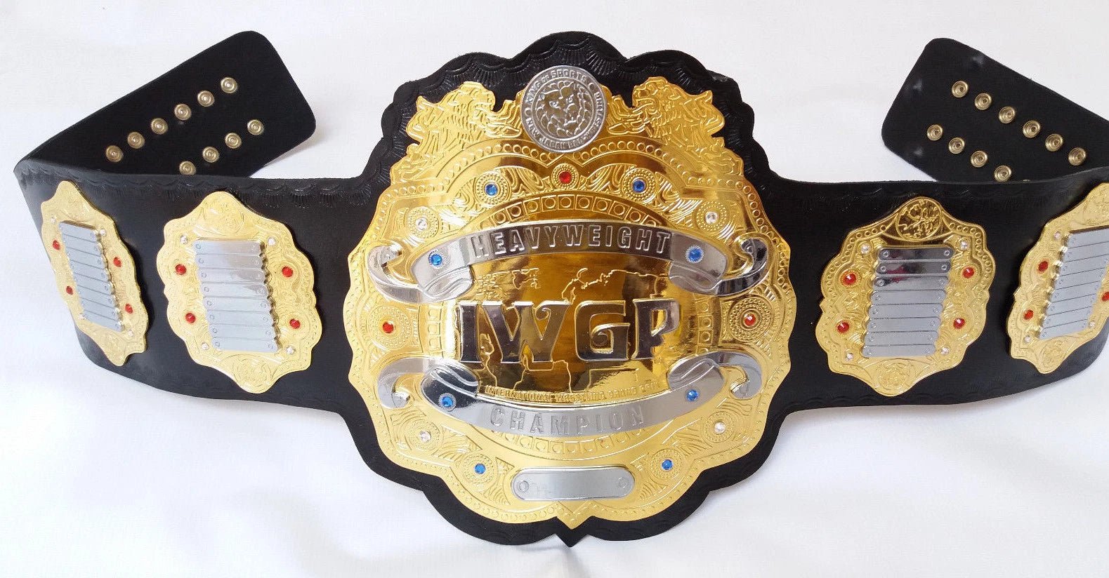 s-l1600_10_7a242c63-ae77-458c-951a-25b2f2355477 IWGP Heavyweight wrestling Championship Belt adult size 2 Layer/2MM - Image 4