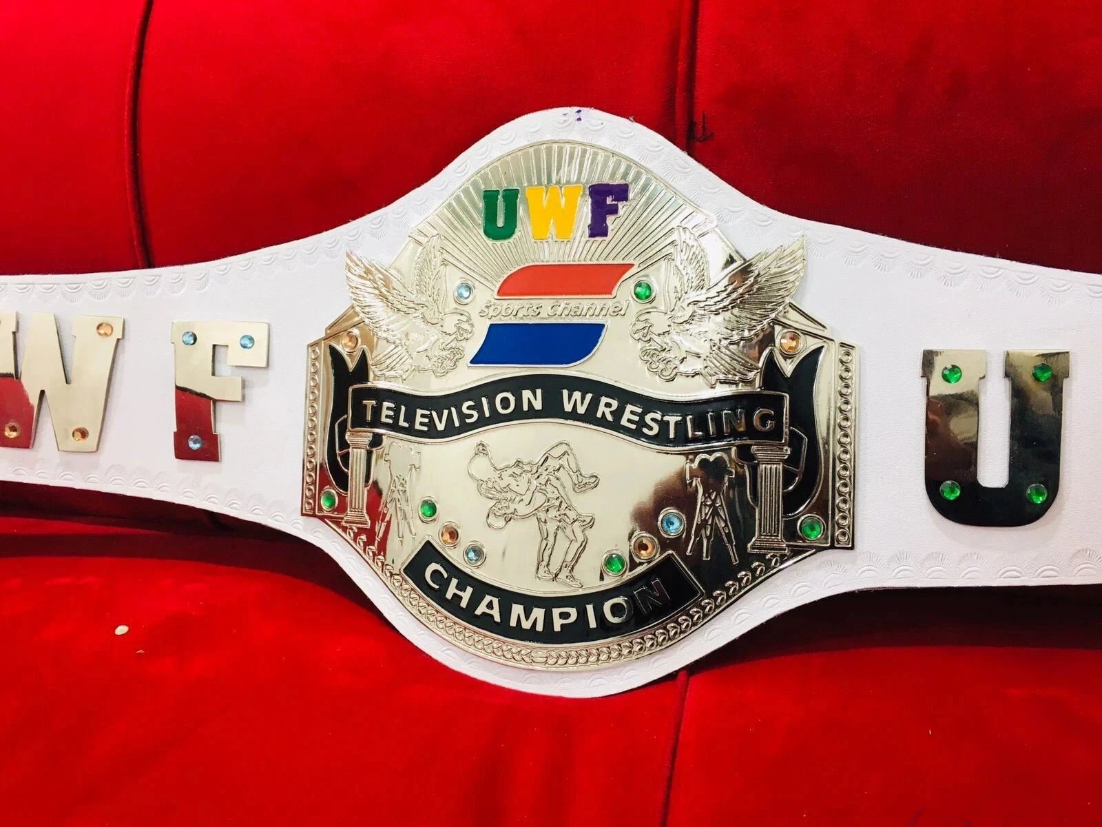 s-l1600_10_8a229b73-669e-4d4c-936a-7e04a34ac2c3 UWF Television Wrestling Championship REPLICA TITLE BELT 2mm Brass Adults Size