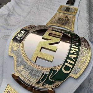 AEW All Championship Belts Collection - World Heavyweight, All Atlantic & TNT Replica Title Belts - 4mm Zinc / 2mm Brass - Genuine Leather - Free Shipping