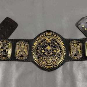 LUCHA Underground Championship Replica Title Replica Belt 2mm Brass Original Leather