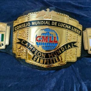 CMLL Consejo Mundial De Lucha Libre Campeon Mundial Completo Belt Adult Size 2mm