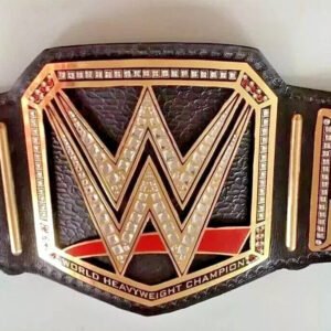 WWE Black Universal Championship Undisputed Replica Belt 2MM Brass Plated Adult Size Black