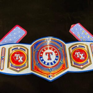 TEXAS RANGERS W W E LEGACY MLB BASEBALL championship belt adult replica 2MM