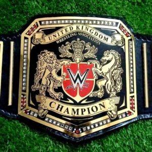 WWE UK United Kingdom Championship Belt 2MM Brass