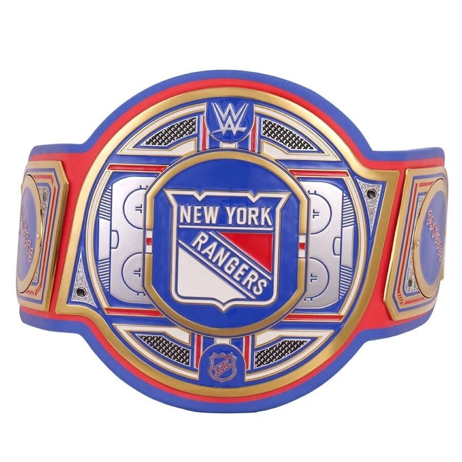 s-l1600_64_701a3538-3271-4684-8447-b7536eae9662 New York Rangers NHL 2mm Championship Belt Gold Plated Real Leather