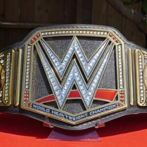 WWE World Heavyweight Championship Replica Title Belt Black Adult Size 6MM