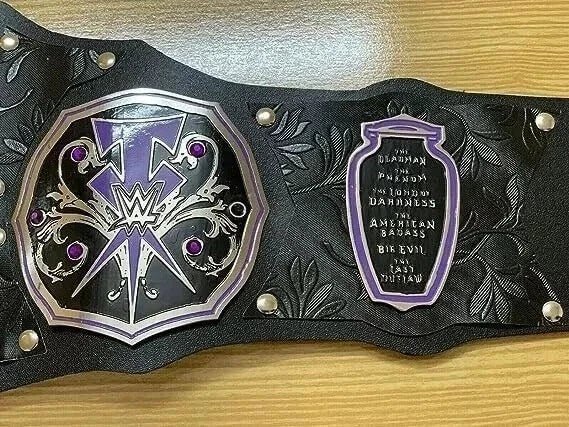 s-l1600_69 WWE Undertaker World Heavyweight Championship Wrestling Title Belt Replica 2MM Brass - Image 3