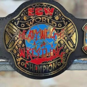 ECW World Heavyweight Championship 2MM Wrestling Belt Title