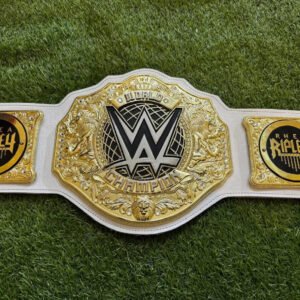 WWE Women World Heavyweight Wrestling Championship Title Replica Belt 6MM Rhea Riply Side Plates