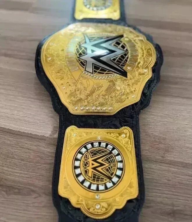 s-l1600_8_2dc7b53f-bf2a-46b4-aba4-d1ee5dabed3c WWE NEW World Heavy Weight Championship Replica Title Belt Adult Size 2mm Brass - Image 5
