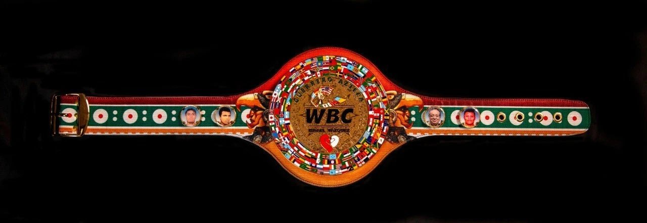 s-l1600_9_dc141bc8-5c04-4956-864a-5913cebfc116 New WBC Guerrero Azteca World Boxing Championship boxing Belt Replica 4mm - Image 2