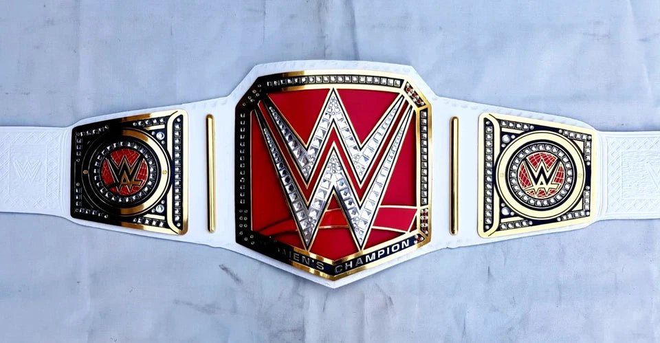 s-l960-2026-05-04T112541.408 WWE RAW Women's Championship Title Belt - 2MM Brass, Red, Adult Size Replica - Image 3