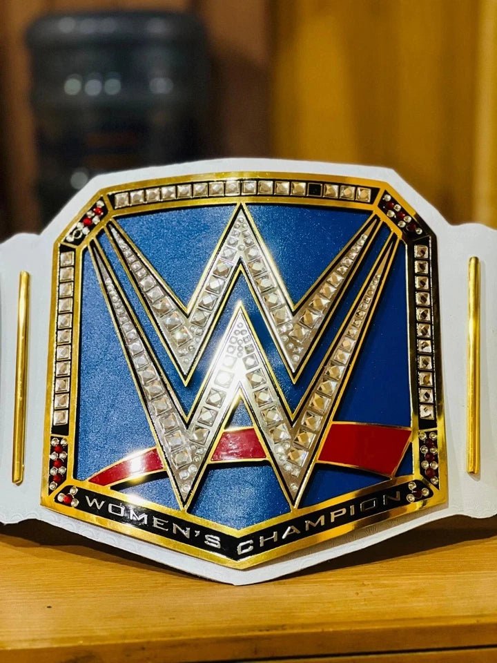 s-l960-2026-05-04T112656.870 WWE Smackdown WOMEN'S CHAMPIONSHIP REPLICA TITLE WRESTLING BELT ADULT SIZE 2MM BRASS