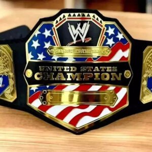 WWE United States Championship Replica Belt Adult Size 2mm Brass
