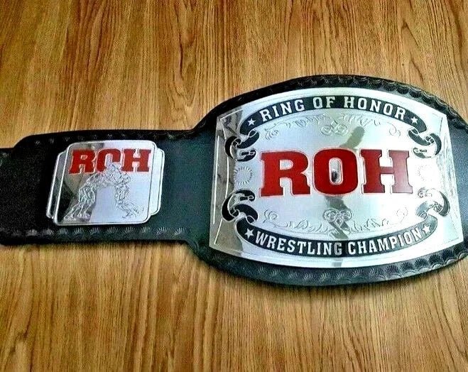 s-l960-2026-05-04T204831.935 ROH Ring Of Honor Championship Belt Wrestling Title Replica Adult Size 2mm Brass - Image 4