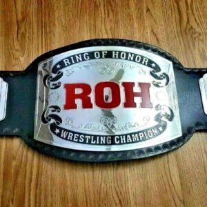 ROH Ring Of Honor Championship Belt Wrestling Title Replica Adult Size 2mm Brass