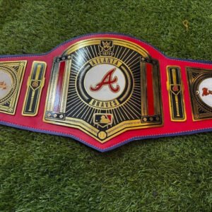 Atlanta Braves MLB Championship Title Legacy Belt Adult Size 2MM