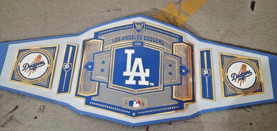 s-l960-2026-05-08T162926.529 Los Angeles Dodgers Baseball Championship Title Belt 2MM - Image 3
