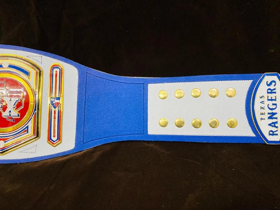 s-l960-2026-05-08T163847.018 TEXAS RANGERS W W E LEGACY MLB BASEBALL championship belt adult replica 2MM - Image 4