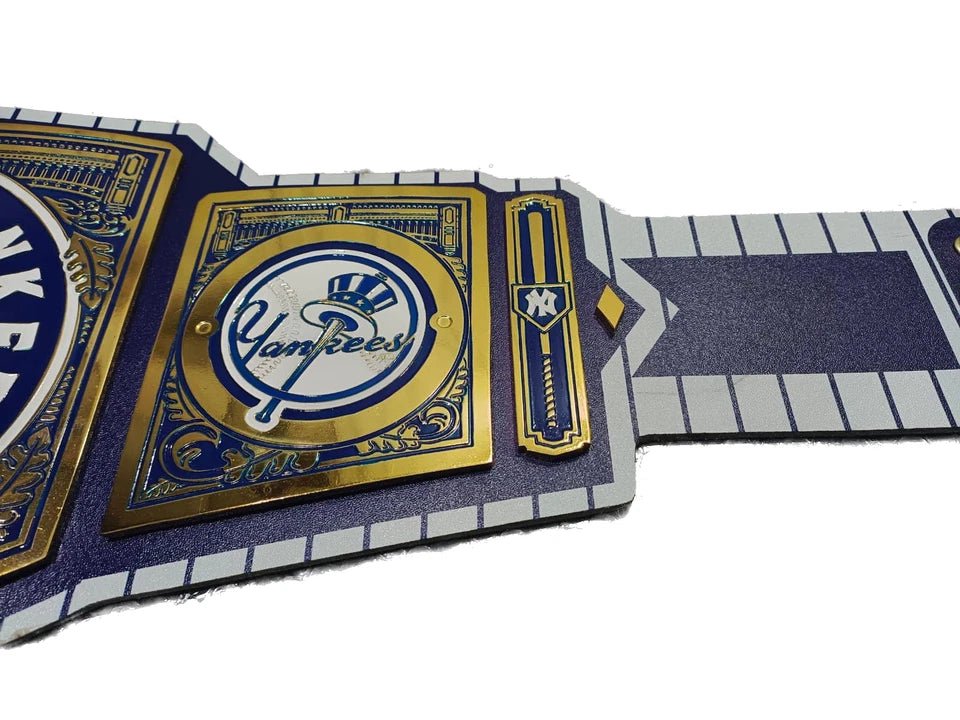 s-l960-2026-05-08T184409.427 New York NY Yankees World Series Championship Belt Adult Size 2mm Brass - Image 2