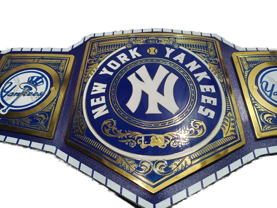 s-l960-2026-05-08T184413.978 New York NY Yankees World Series Championship Belt Adult Size 2mm Brass - Image 3