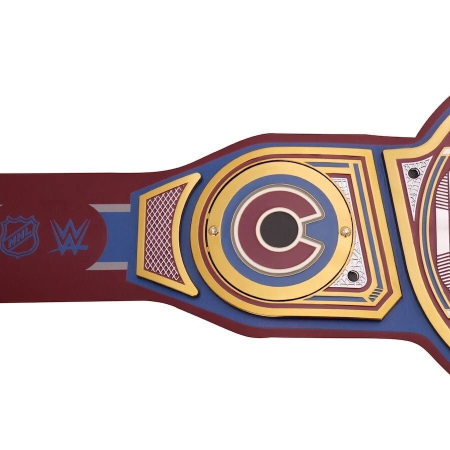 s-l960-2026-05-08T195830.151 Colorado Avalanche NHL 2mm Championship Belt Gold Plated Real Leather - Image 4