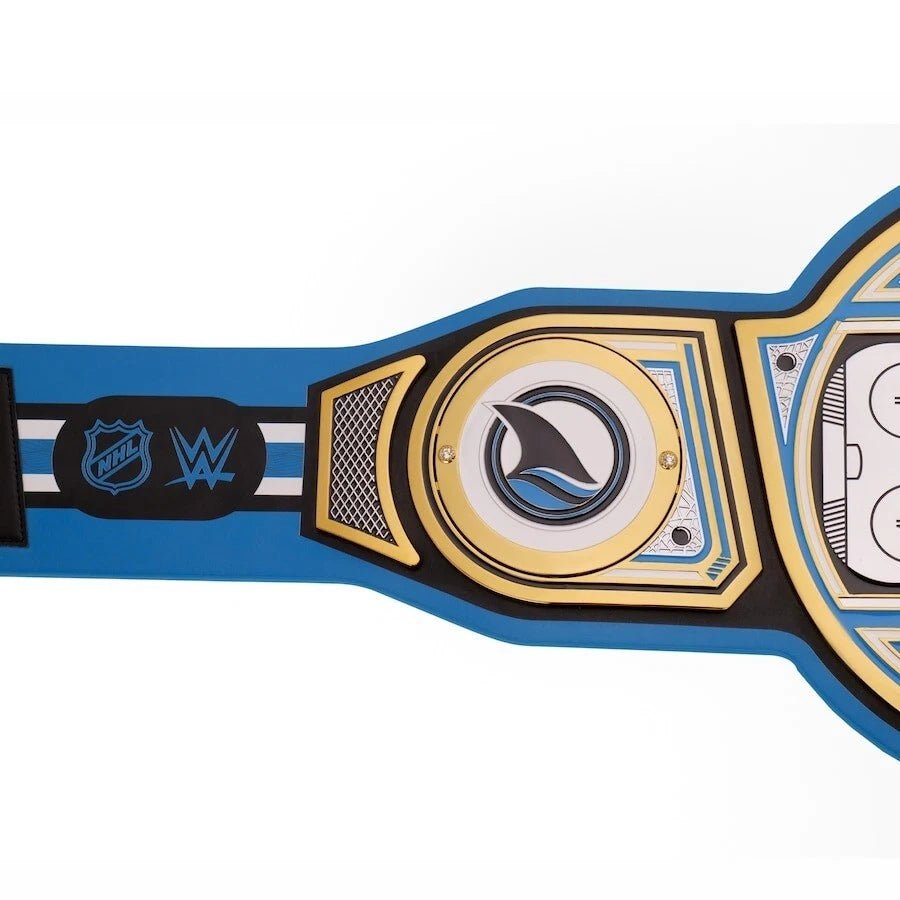 s-l960-2026-05-08T200721.385 San Jose Sharks NHL 2mm Championship Belt Gold Plated Real Leather - Image 7
