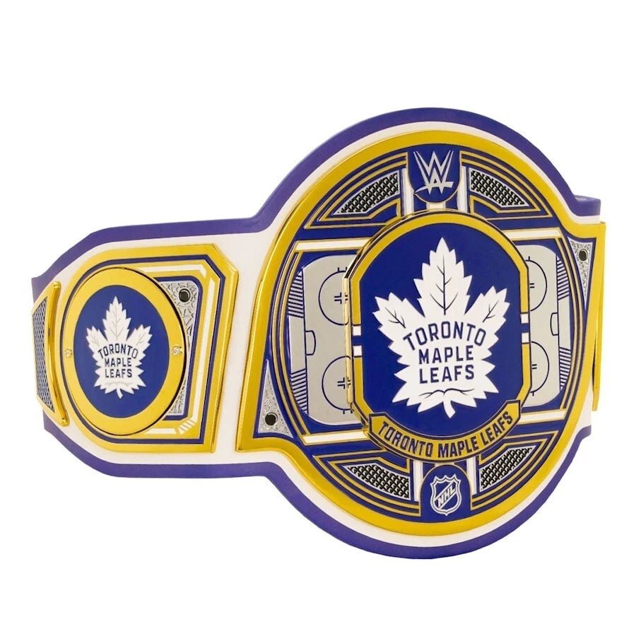 s-l960-2026-05-09T103652.224 Toronto Maple Leafs NHL 2mm Championship Belt Gold Plated Real Leather - Image 3