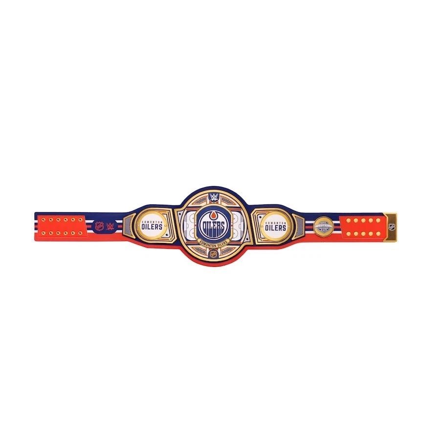 s-l960-2026-05-09T105619.874 Edmonton Oilers NHL 2mm Championship Belt Gold Plated Real Leather - Image 5